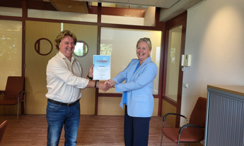 Uitreiking certificaat visitatie 2023